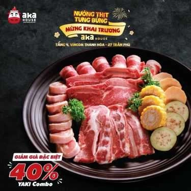 Thực đơn- Nhà Hàng Aka House - Quán Nướng Nhật Bản - Vincom Plaza
