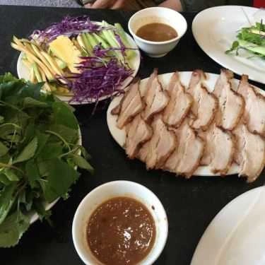 Món ăn- Quán Ăn Linh Béo - Bánh Tráng Thịt Heo
