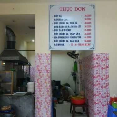 Thực đơn- Quán Ăn Bún Cá & Bánh Đa Cua