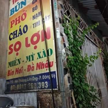 Thực đơn- Quán Ăn Tuấn Giang - Bún, Phở & Cháo Sọ Lợn