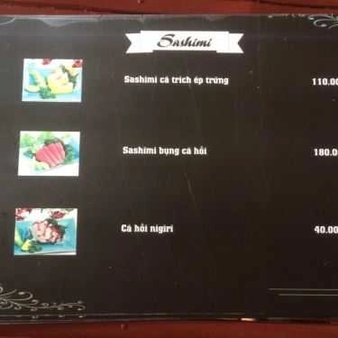 Thực đơn- Quán Ăn Fuji Shushi - Món Ăn Hàn Nhật