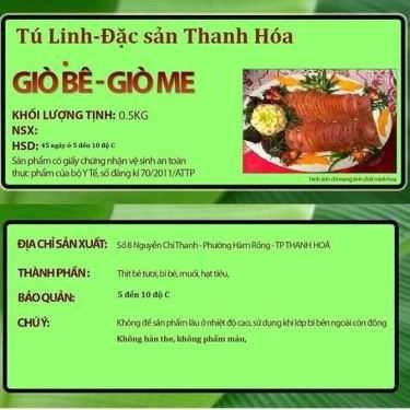 Tổng hợp- Quán Ăn Tú Linh - Nem Chua & Giò Hấp