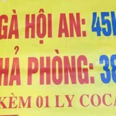 Thực đơn- Quán Ăn Cơm Gà Hội An & Bún Chả Phòng