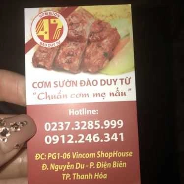 Tổng hợp- Nhà Hàng Cơm Sườn 47 Đào Duy Từ - Vincom Thanh Hoá