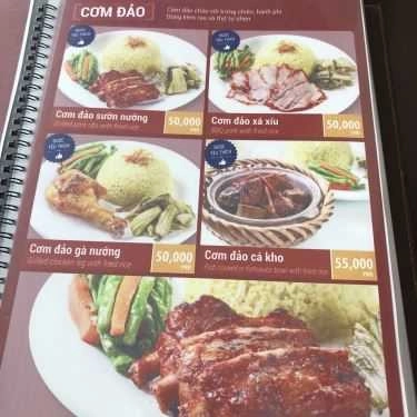 Thực đơn- Nhà Hàng Cơm Sườn 47 Đào Duy Từ - Vincom Thanh Hoá