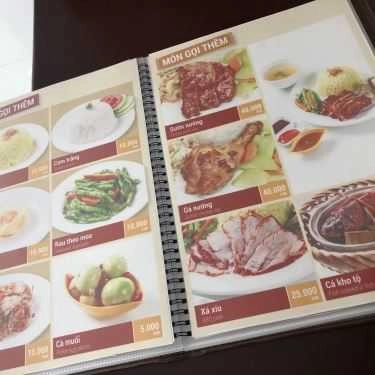 Thực đơn- Nhà Hàng Cơm Sườn 47 Đào Duy Từ - Vincom Thanh Hoá
