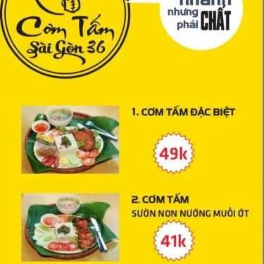 Thực đơn- Nhà Hàng Cơm Tấm Sài Gòn 36
