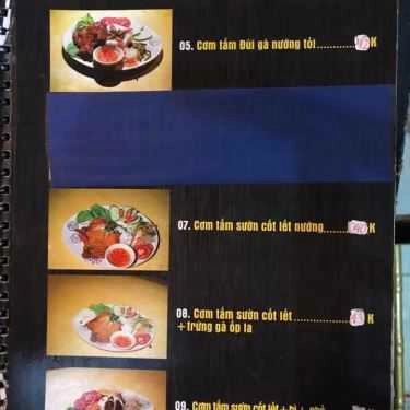 Thực đơn- Nhà Hàng Cơm Tấm Sài Gòn 36