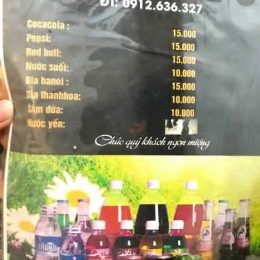 Thực đơn- Quán Ăn Cuốn 3 Miền