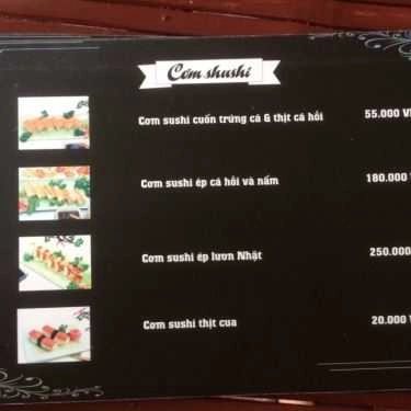 Thực đơn- Quán Ăn Fuji Shushi - Món Ăn Hàn Nhật