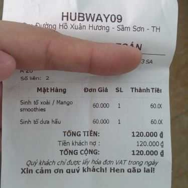 Tổng hợp- Hubway Cafe - FLC Samson Golf & Resort