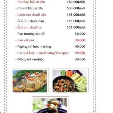 Thực đơn- Nhà Hàng Keeng 886 - Lẩu Các Loại