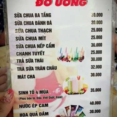 Thực đơn- Cafe Kem Tràng Tiền - Vincom Plaza