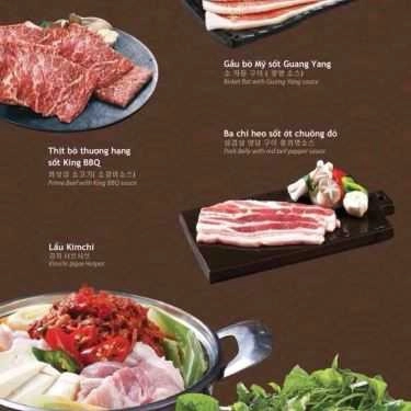 Thực đơn- Nhà Hàng King BBQ - Vincom Plaza