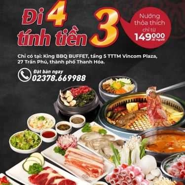 Thực đơn- Nhà Hàng King BBQ - Vincom Plaza