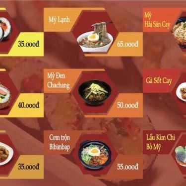 Thực đơn- Quán Ăn Korea Deli - Ẩm Thực Hàn Quốc