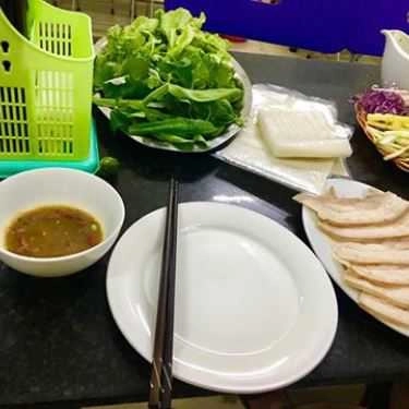 Món ăn- Quán Ăn Linh Béo - Bánh Tráng Cuốn Thịt Heo