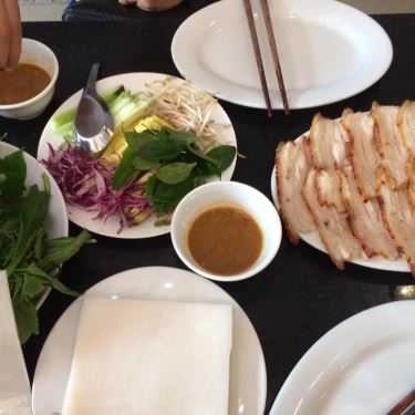 Món ăn- Quán Ăn Linh Béo - Bánh Tráng Cuốn Thịt Heo