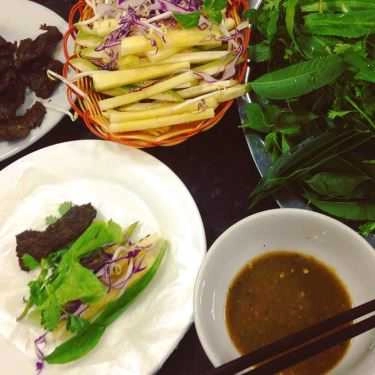 Món ăn- Quán Ăn Linh Béo - Bánh Tráng Cuốn Thịt Heo