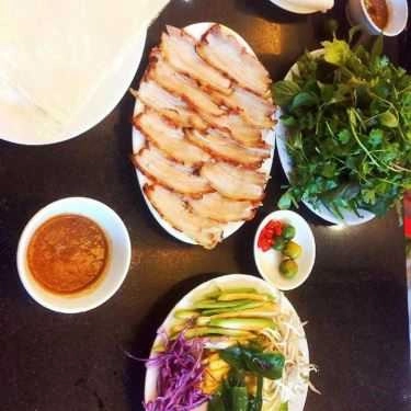 Món ăn- Quán Ăn Linh Béo - Bánh Tráng Thịt Heo