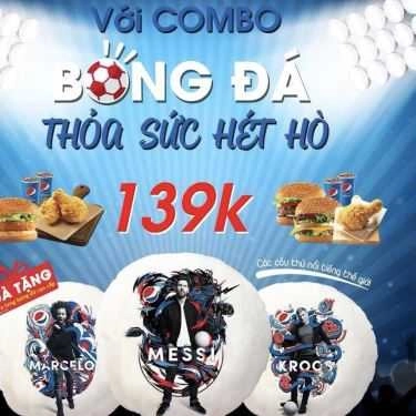 Thực đơn- Nhà Hàng Lotteria - Vincom Plaza