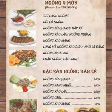 Thực đơn- Nhà Hàng Cây Đa Trắng - Ngỗng 9 Món