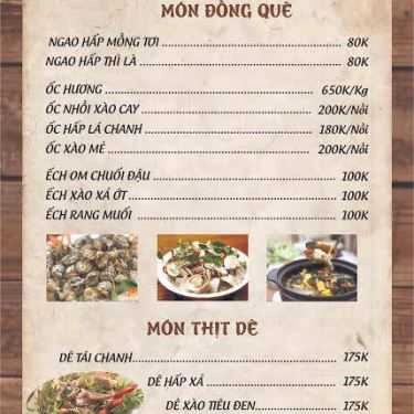 Thực đơn- Nhà Hàng Cây Đa Trắng - Ngỗng 9 Món