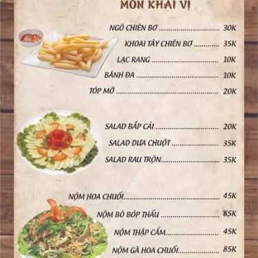 Thực đơn- Nhà Hàng Cây Đa Trắng - Ngỗng 9 Món