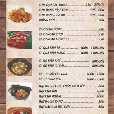 Thực đơn- Nhà Hàng Cây Đa Trắng - Ngỗng 9 Món