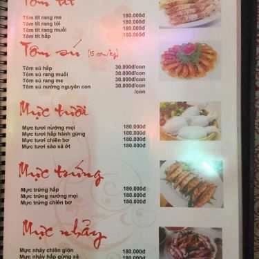 Thực đơn- Sao Biển - Nhà Hàng Nhật Bản & Hàn Quốc