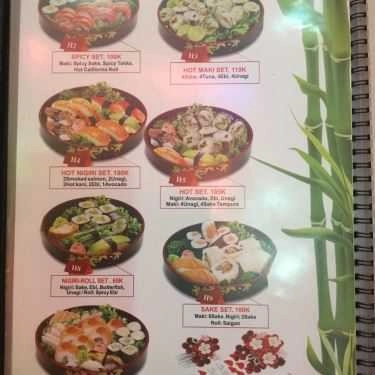 Thực đơn- Sao Biển - Nhà Hàng Nhật Bản & Hàn Quốc