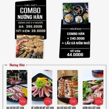 Thực đơn- Nhà Hàng Phố Nướng - 100 Món Nướng Đường Phố
