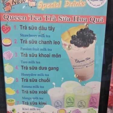 Thực đơn- Cafe Queen Tea