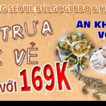 Thực đơn- Nhà Hàng Seoul Bulgogi Bbq & Hotpot - Vincom Plaza