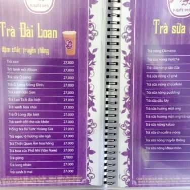 Thực đơn- Cafe Snow Tea - Kem Hoa Tuyết & Trà Sữa Đài Loan