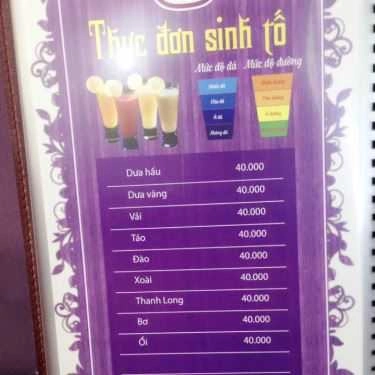 Thực đơn- Cafe Snow Tea - Kem Hoa Tuyết & Trà Sữa Đài Loan