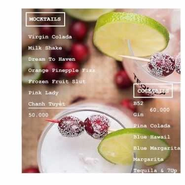 Thực đơn- Tequila Bar Coffee