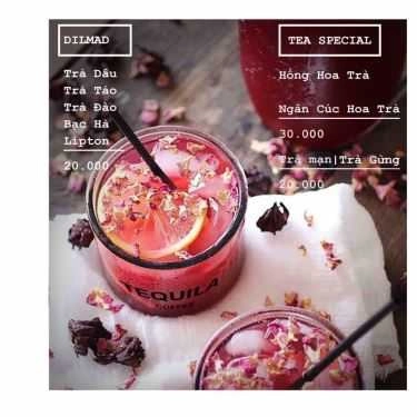 Thực đơn- Tequila Bar Coffee
