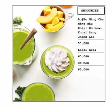 Thực đơn- Tequila Bar Coffee