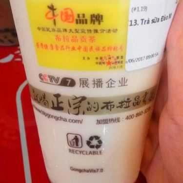Món ăn- Cafe Trà Sữa GongCha HongKong