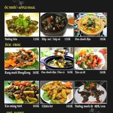 Thực đơn- Nhà Hàng Vũ Gia Viên - Tinh Hoa Ẩm Thực Việt