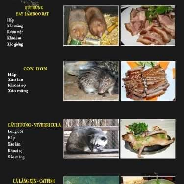 Thực đơn- Nhà Hàng Vũ Gia Viên - Tinh Hoa Ẩm Thực Việt