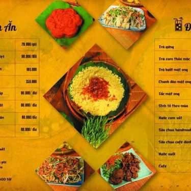 Thực đơn- Quán Ăn Xôi Cộng