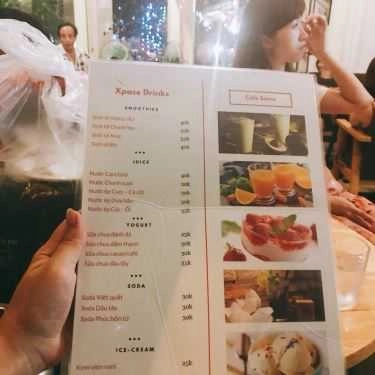Thực đơn- Xpace Coffee