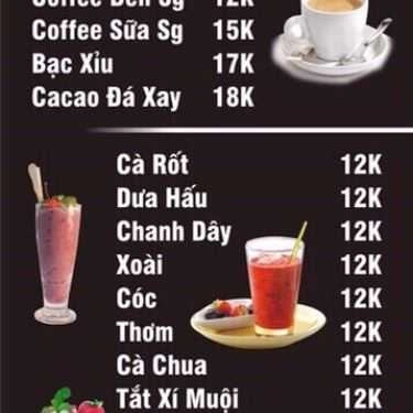 Thực đơn- 2K Coffee & Milk Tea