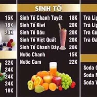 Thực đơn- 2K Coffee & Milk Tea