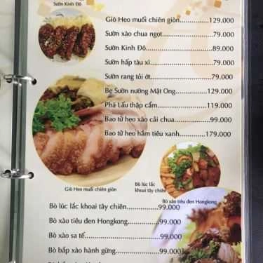 Thực đơn- Nhà Hàng 7 Hên Restaurant - Ẩm Thực Hong Kong