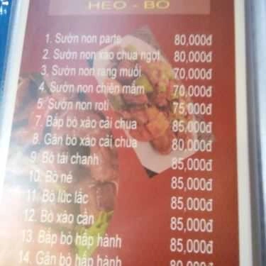 Thực đơn- Nhà Hàng Akay Restaurant - Lẩu & Nướng