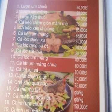 Thực đơn- Nhà Hàng Akay Restaurant - Lẩu & Nướng