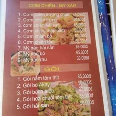 Thực đơn- Nhà Hàng Akay Restaurant - Lẩu & Nướng